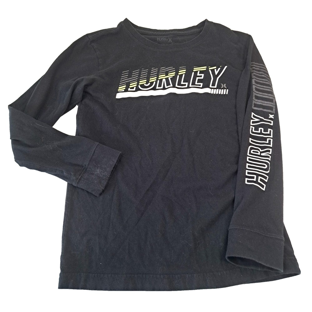 Hurley Boys L / 12-13 Years Long‎ Sleeve T-Shirt Streetwear Athleticwear School